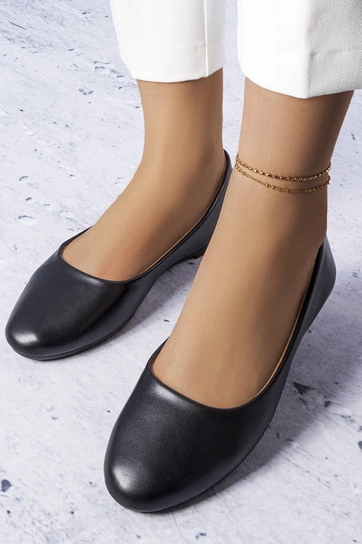 Ballerines noires avec semelle...