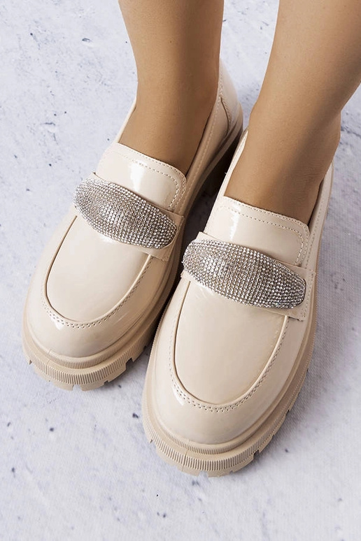 Zandkleurige laarzen met... Zandkleurige laarzen met...