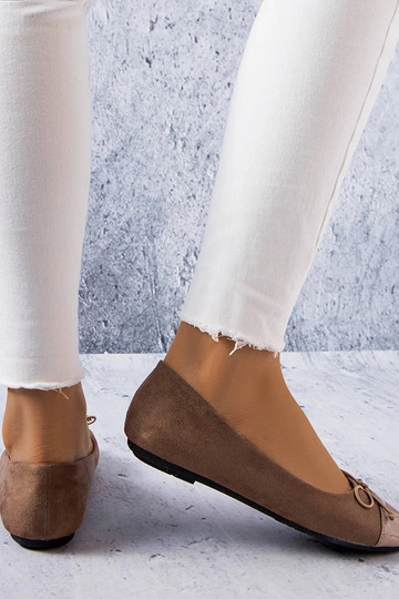 Braune Ballerinas mit... 2