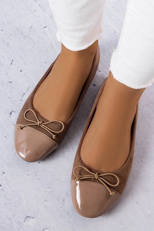 Brune, patenterede balletflader Simard