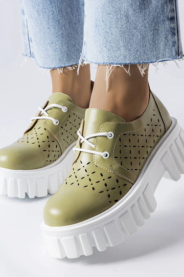 Grønne gennembrudte chunky...