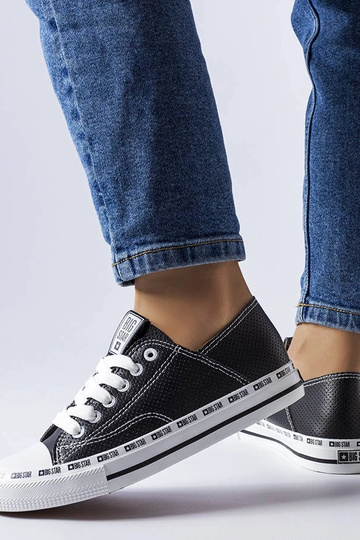 Baskets noires ajourées Big... 2