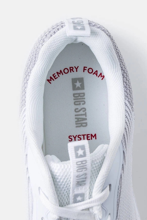 Wit-grijze heren sportschoenen, „Big...