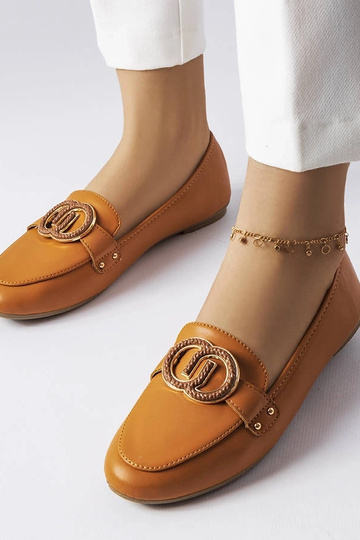 Mocassins marron pour femme Eleena