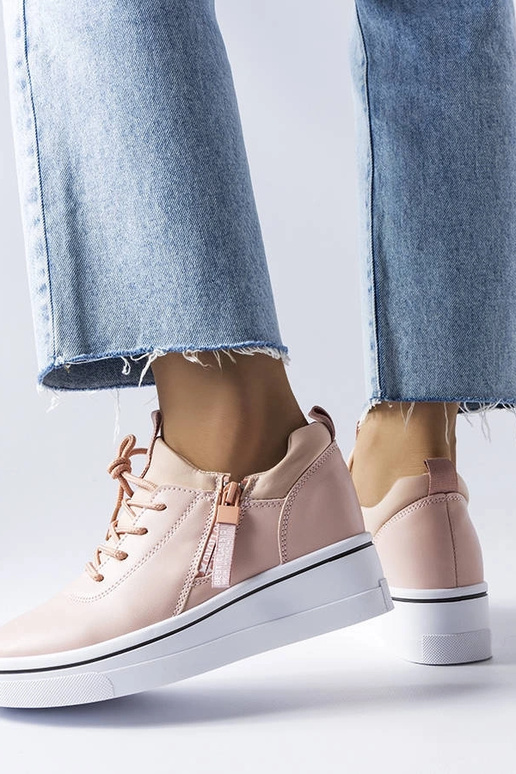 Pink low-top sneakers fra Mathieu Pink low-top sneakers fra Mathieu