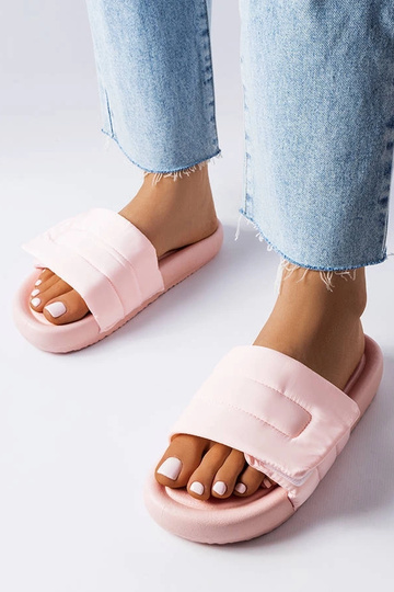 Tongs velcro roses Aleron