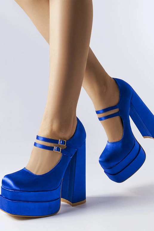 Escarpins à talons hauts bleus Gabriel Escarpins à talons hauts bleus Gabriel