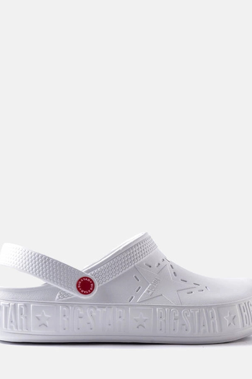 Big Star II175003 hvide flip-flops Big Star II175003 hvide flip-flops