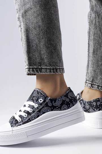 Sorte Bélair platform sneakers 2