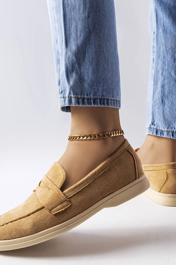 Zandkleurige schoenen van... 2