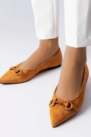 Braune Ballerinas mit... 2