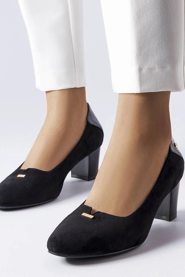 Zwarte elegante hoge...