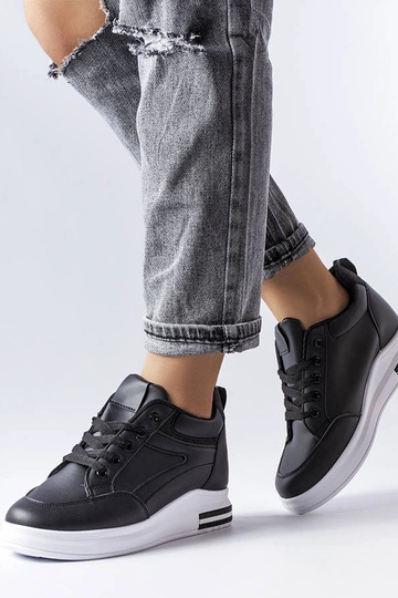 Baskets noires à paillettes...