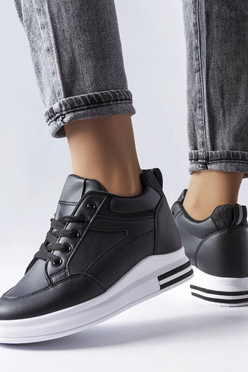 Baskets noires à paillettes... 2