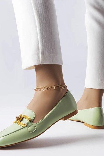 Grønne mokkasiner med... 2