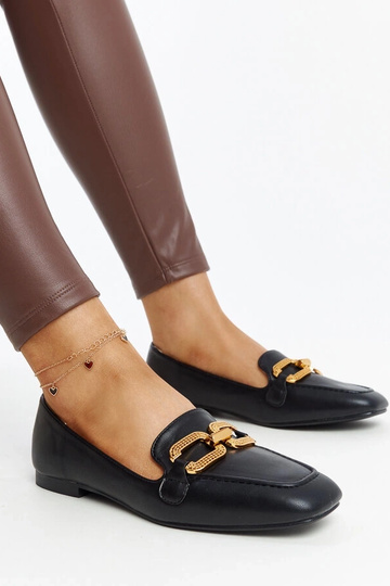 Sorte mokkasiner med... 2