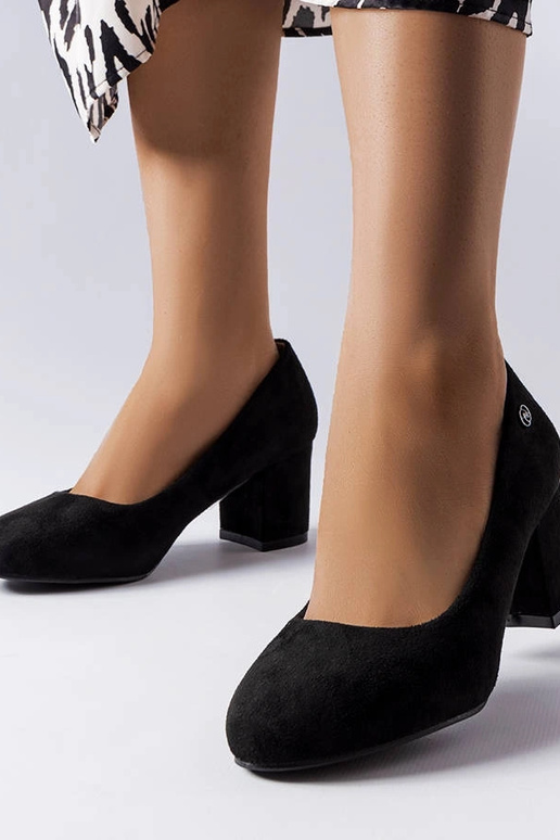 Schwarze elegante Picard Pumps Schwarze elegante Picard Pumps