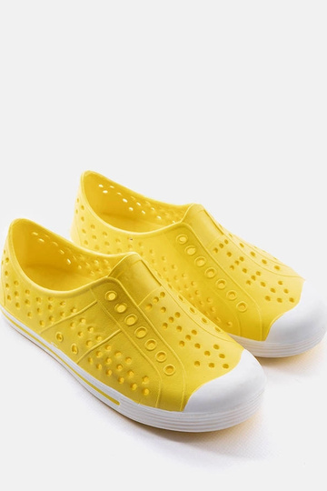Tongs de piscine jaunes pour enfants Peppin 2