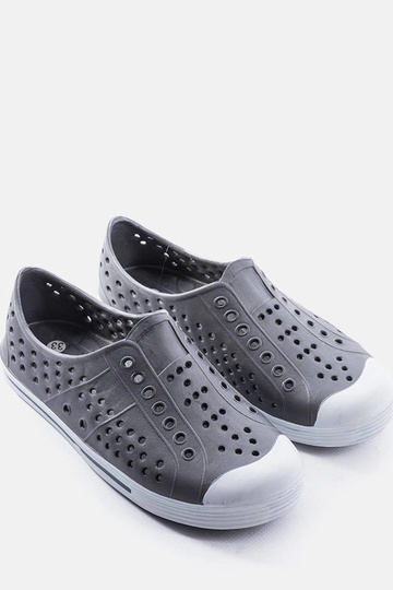 Graue Bade-Flip-Flops für... 2