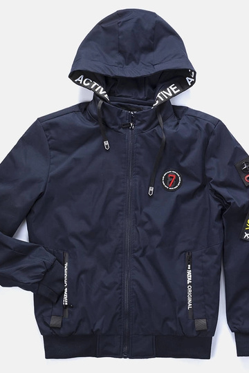 Veste de transition bleu...