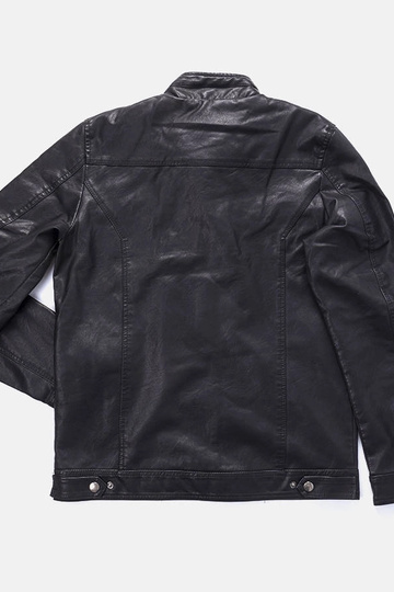 Veste en similicuir noir... 2