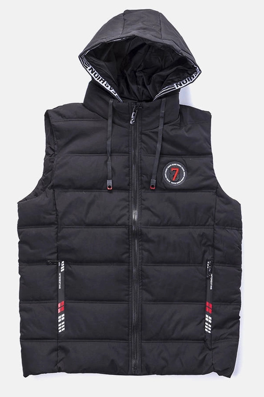 Gilet matelassé noir pour homme Allaire