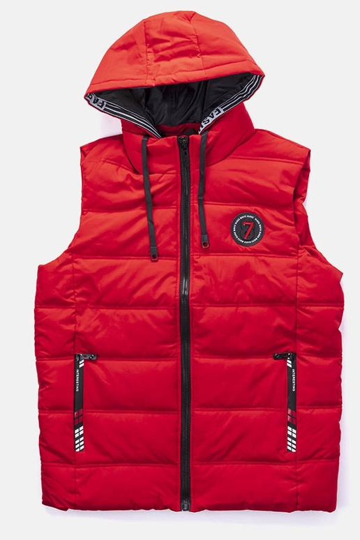 Gilet matelassé rouge pour homme Allaire