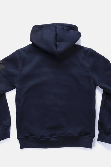 Sweat à capuche bleu marine pour homme Labrosse 2