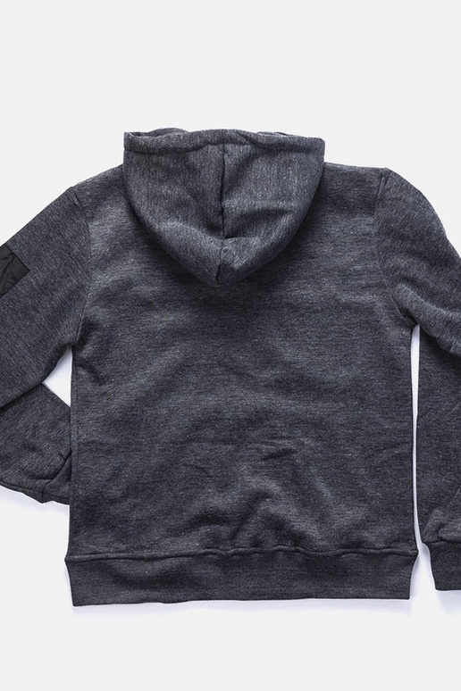 Sweat à capuche Labrosse gris foncé...