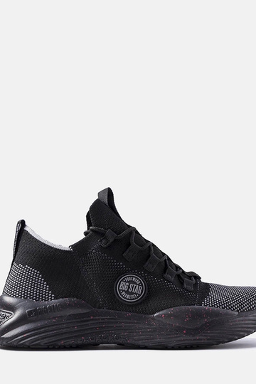 Schwarze Herren-Sneaker Big Star LL174282