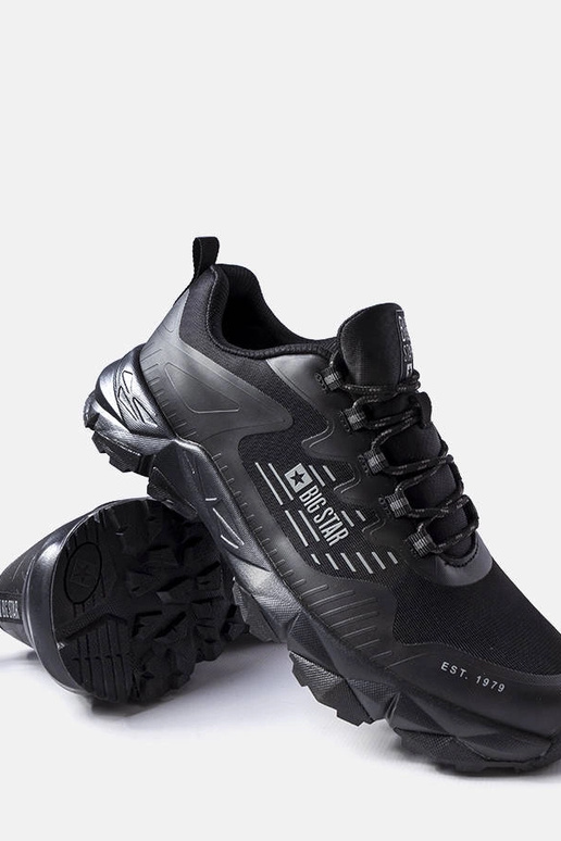 Sorte Big Star trekkingsko LL174127 Sorte Big Star trekkingsko LL174127