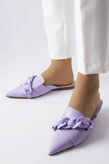 Lilla Patenaude kædeflip-flops