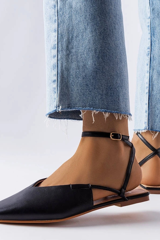 Sandales noires à bout fermé Jéhovah