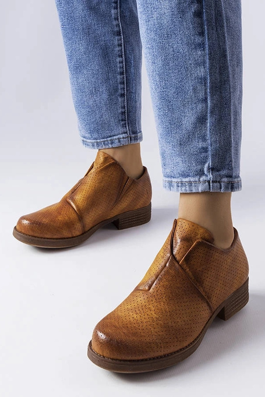 Seymour Brown Slip-On gennembrudte... Seymour Brown Slip-On gennembrudte...