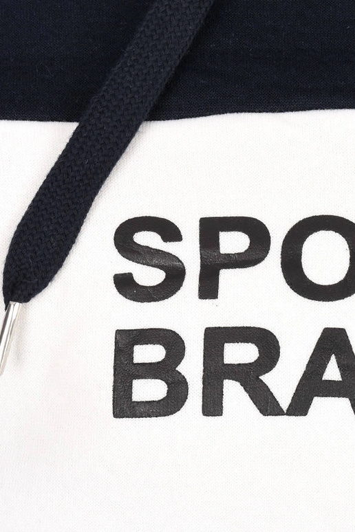 Sweat à capuche gris clair pour homme