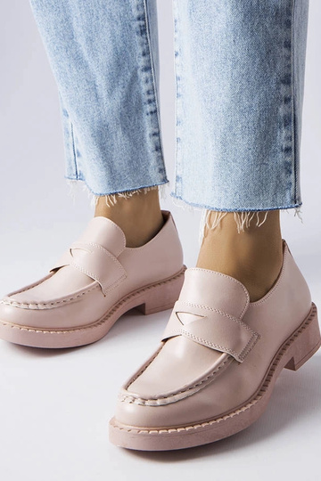 Pink elegante Élodie loafers