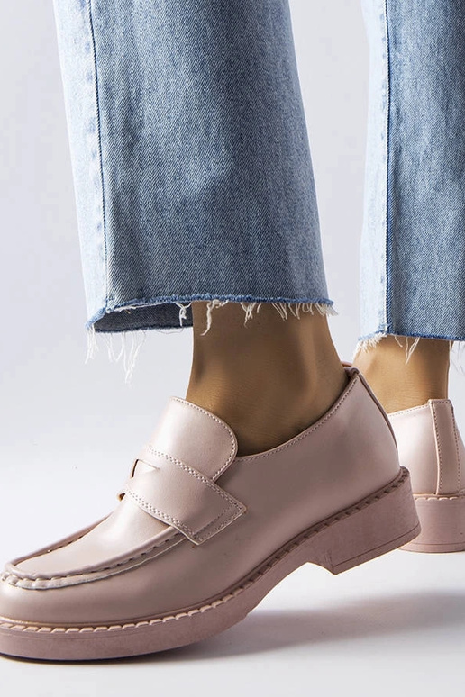 Mocassins roses élégants Élodie Mocassins roses élégants Élodie