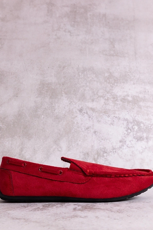 Mocassins rouges pour hommes, «...