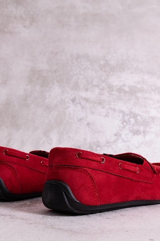 Mocassins rouges pour hommes, «...