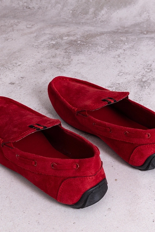 Mocassins rouges pour hommes, «...