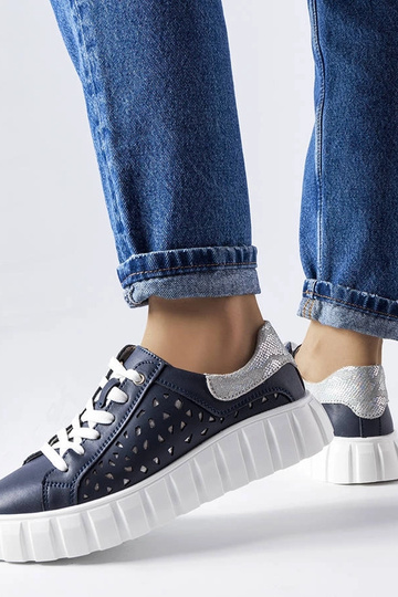 Baskets sportives bleu... 2