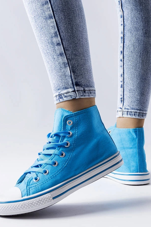 Alaine – Blaue High-Top-Sneakers Alaine – Blaue High-Top-Sneakers