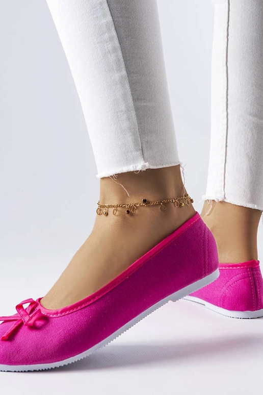 Gendron pink stof ballet lejligheder