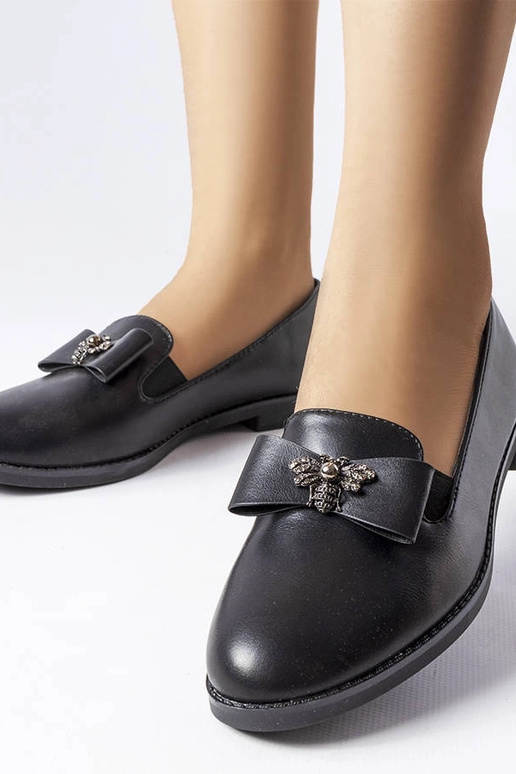 Mocassins décoratifs noirs Ila Mocassins décoratifs noirs Ila