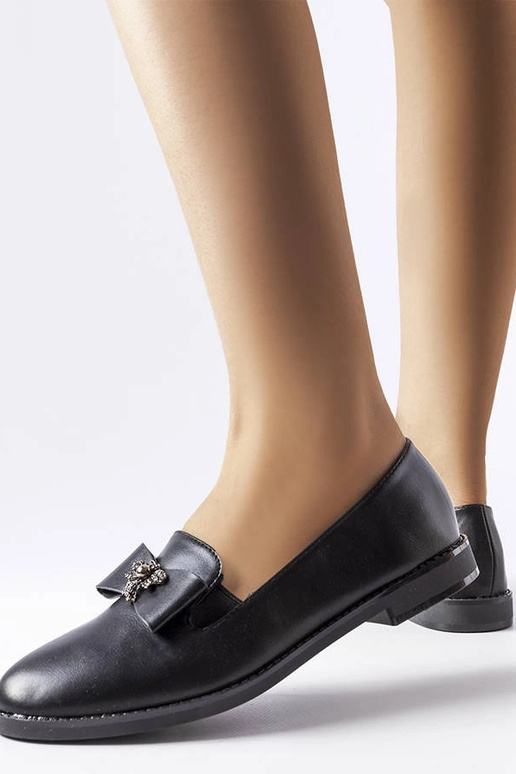 Sorte dekorative loafers Ila Sorte dekorative loafers Ila