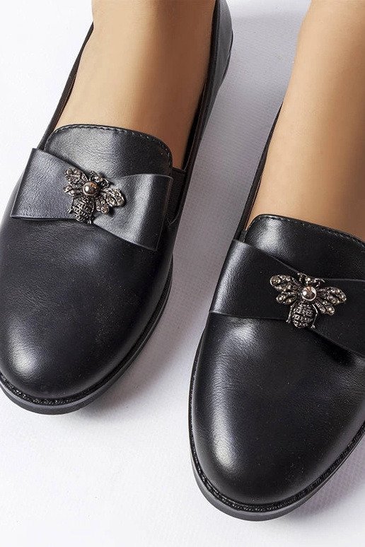 Sorte dekorative loafers Ila Sorte dekorative loafers Ila