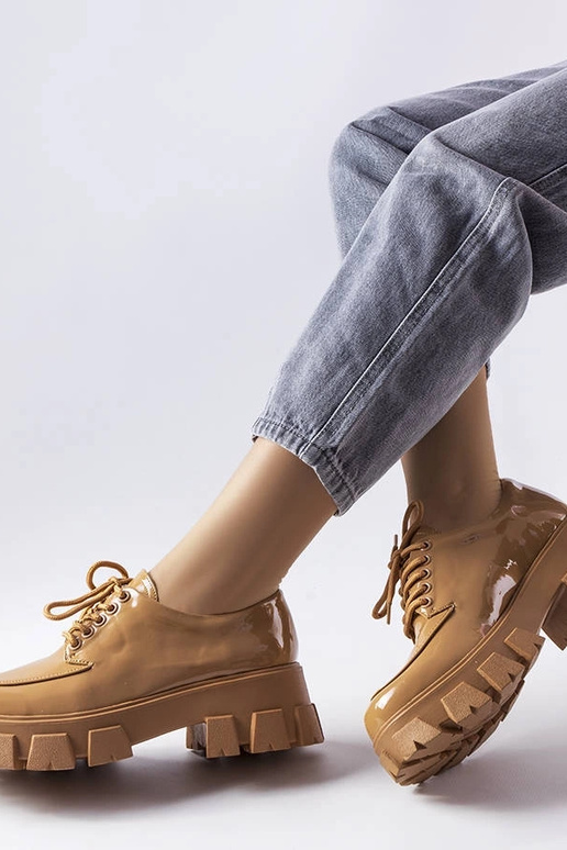 Bottines vernies marron, « Beccadelli »