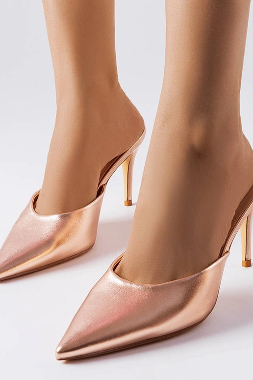 Gold Drainer højhælede muldyr Gold Drainer højhælede muldyr