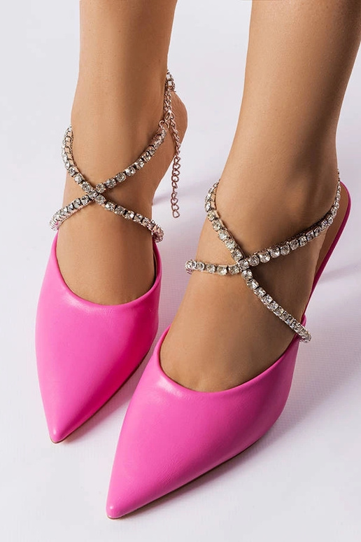 Mules à talons hauts Drainer rose Mules à talons hauts Drainer rose