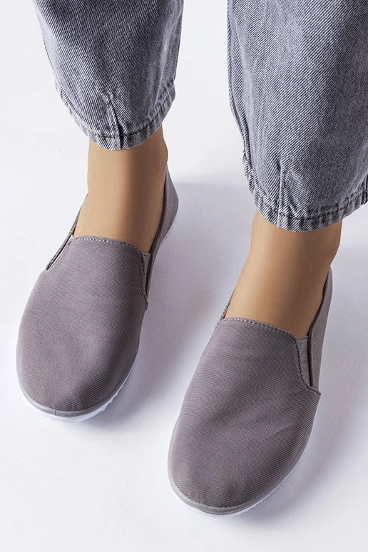 Baskets élastiques grises Gaulin Baskets élastiques grises Gaulin